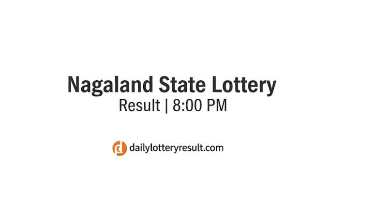 Nagaland State Lottery Result Chart Today 8 PM 12-07-2025